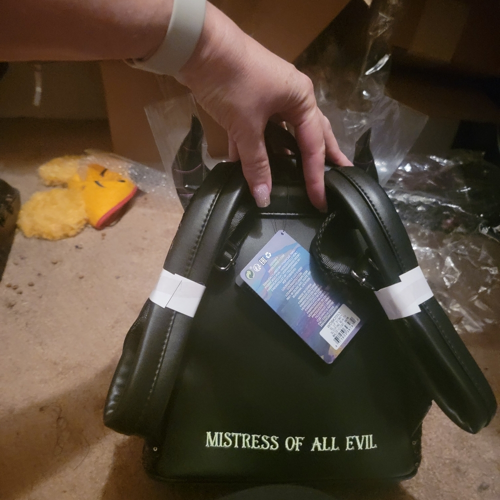 Loungefly Maleficent Sequin Backpack - image 3